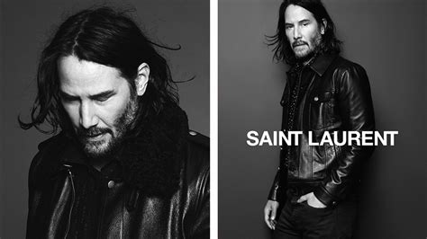 ysl campaign keanu reeves|who is Keanu Reeves.